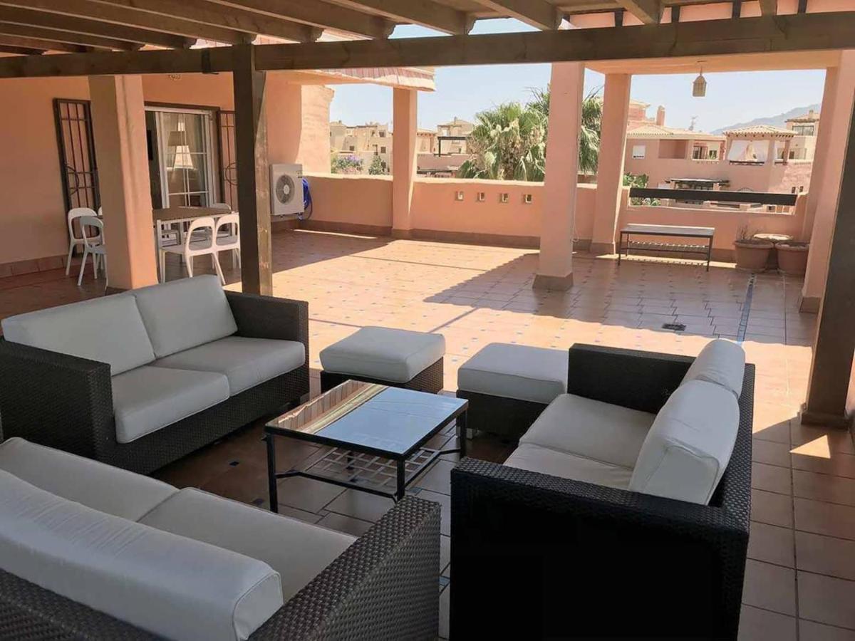 Atico - 3 Dormitorios - Urbanizacion Verazul En Vera Playa - Wifi Fibra 300Mb Perfecto Para Teletrabajo Dış mekan fotoğraf