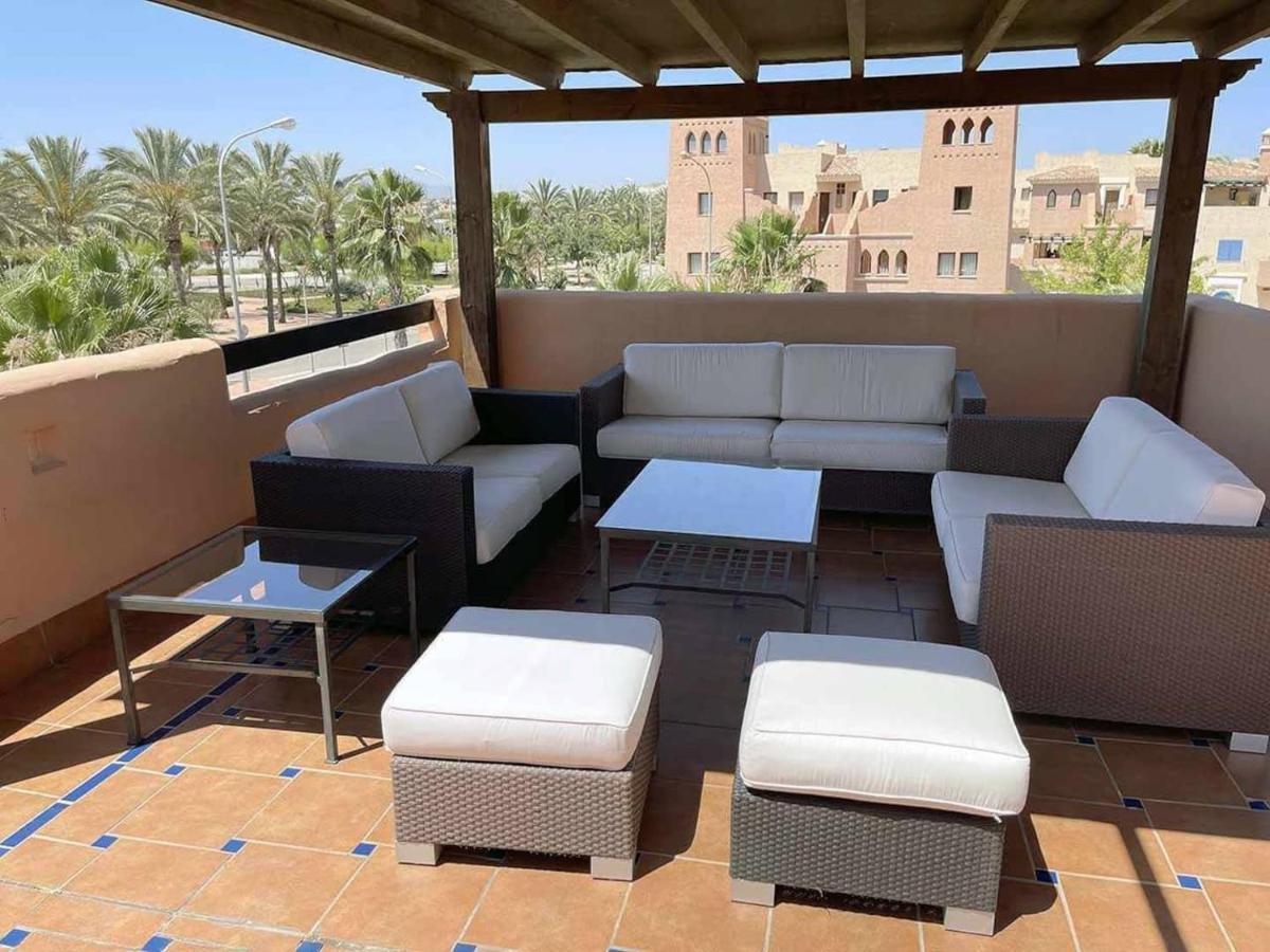 Atico - 3 Dormitorios - Urbanizacion Verazul En Vera Playa - Wifi Fibra 300Mb Perfecto Para Teletrabajo Dış mekan fotoğraf