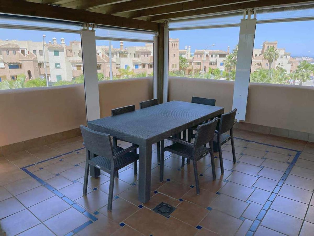 Atico - 3 Dormitorios - Urbanizacion Verazul En Vera Playa - Wifi Fibra 300Mb Perfecto Para Teletrabajo Dış mekan fotoğraf
